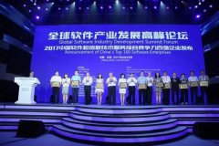 2017年中国软件百强名单：华为、腾讯、中